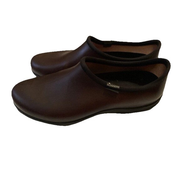 Sloggers Men’s Size 12M Slip On Brown Rain Garden Shoes USA Made main image 5